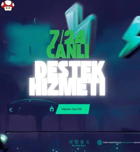 7/24 Müşteri Desteği